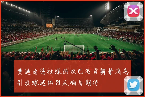 费迪南德社媒热议巴洛贡解禁消息引发球迷热烈反响与期待
